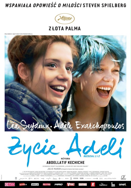 Życie Adeli 1 i 2 (2013, org. La Vie d'Adèle - chapitre 1 & 2)