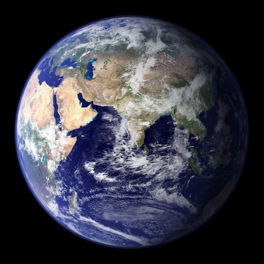 Planeta ziemia. fot. NASA